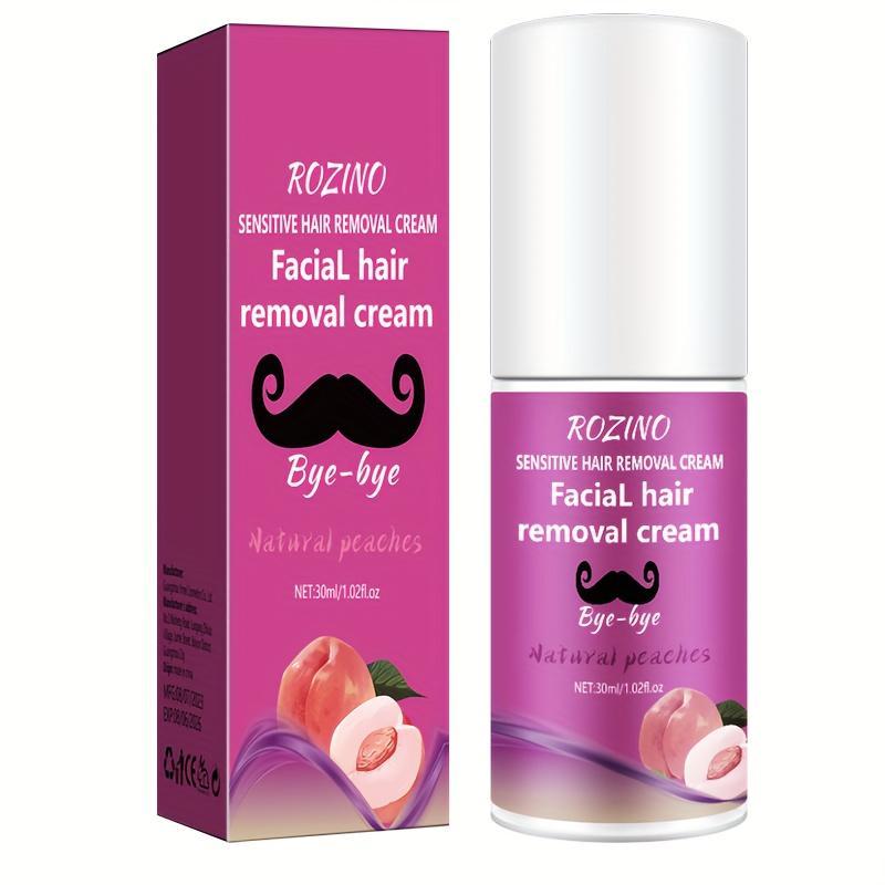 30ml Peach Hair Removal Cream, 1 Count Effective Painless and Flawless Hair Removal for Unnecessary Rough Body Hair, Suitable for Sensitive Skin Types