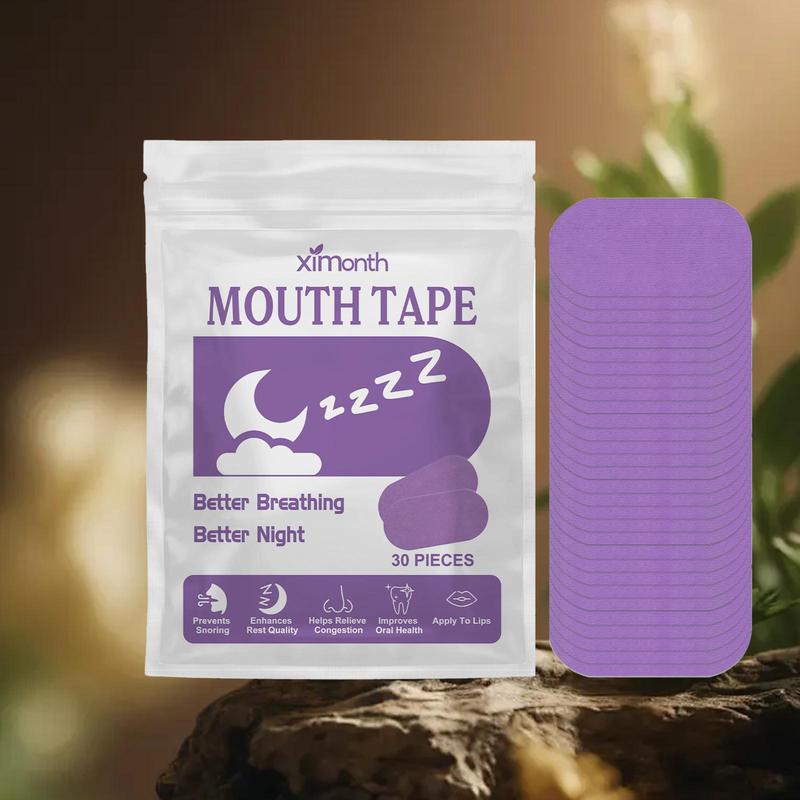 Sleep Strip, 30pcs set Anti Snoring Mouth Tape, Sleep Strip for Mouth, Breathable Sleep Strip, Sleep Aid for Men & Women