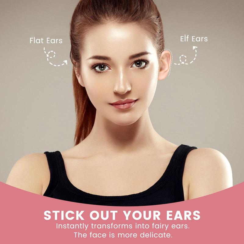 Invisible Ear Sticker, 30 60pcs Waterproof Ear Support Sticker, Breathable Ear Cover Sticker, Skin Care Tool for Women & Men