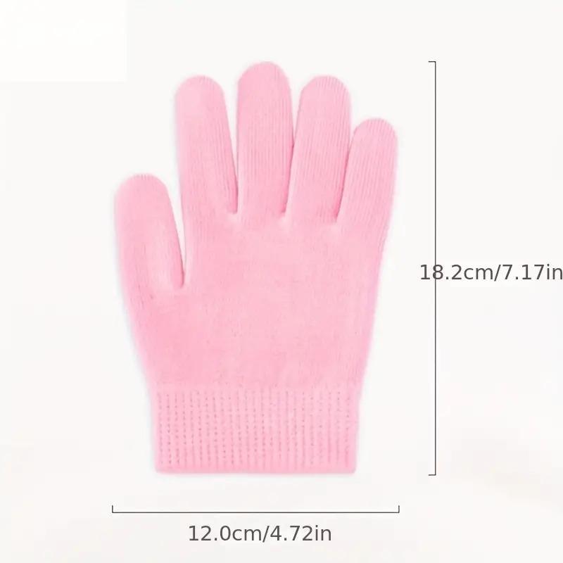 1 pair Gel Moisturizing Gloves, Hand Moisturizer, Suitable For Dry Rough Hand Skin