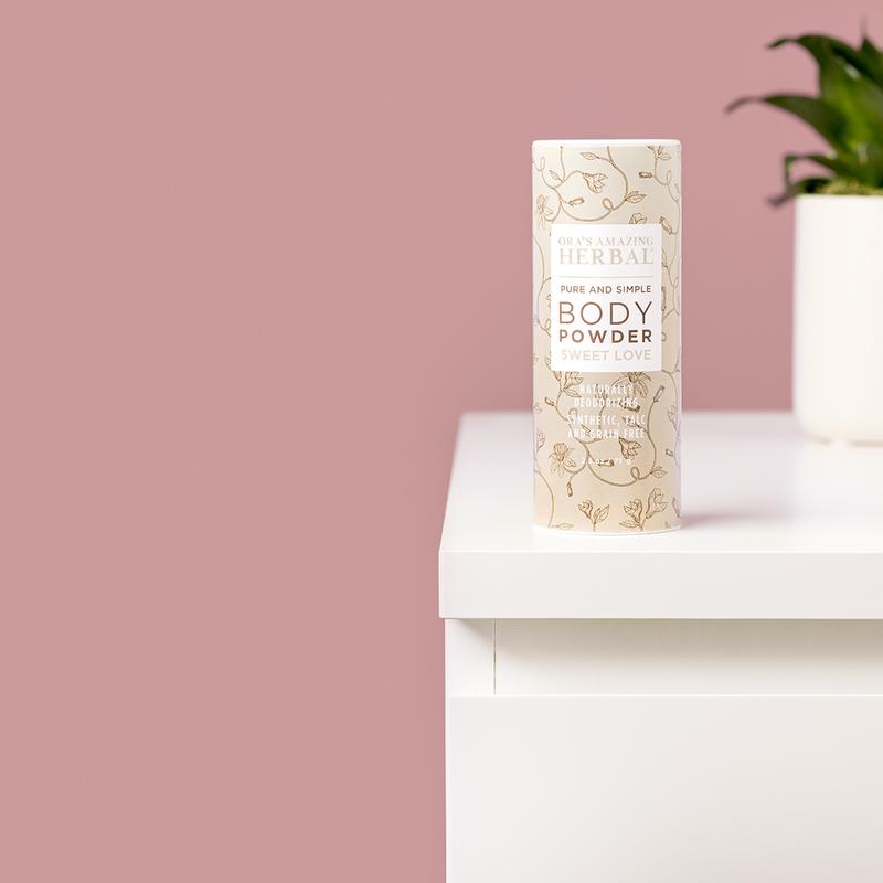 Talc Free Body Powder, Sweet Love Vanilla