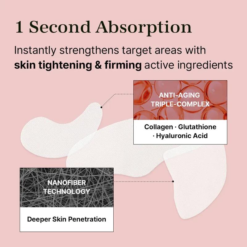 [mixsoon Official Shop] Melting Collagen Neck & Forehead Film 5Pack | Melting Patch for Anti-Aging, Brightening, Deep Moisture, Skin Tightening & Firming | Korean Skincare