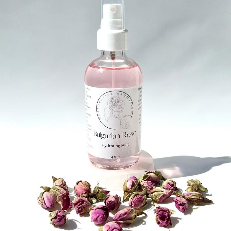 Bulgarian Rose Hydrating Face Mist - Cleansing Toner - Natural Face Toner - True Indulgence for Radiant and Balanced Skin - Natural Skincare