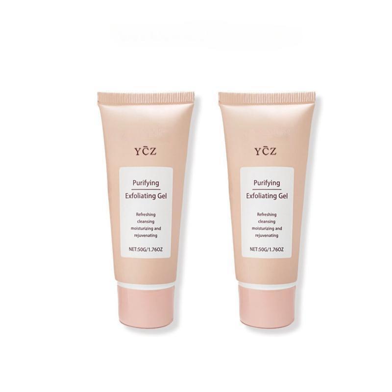 Purifying Exfoliating Gel, Purifying Cream,  Exfoliating Gel Brightening, Scrub Gel for Face and Body (1pc) Skincare Skin Repair Comfort