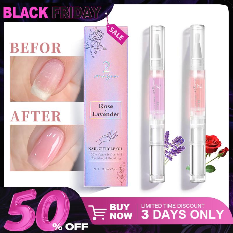 2 Packs Nail Growth Oil strength growth moisture care brighten nail finger edge manicure nourishing nail growth oil