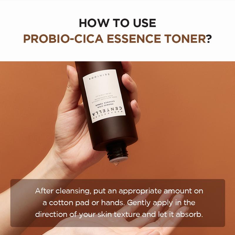 [SKIN1004 Official Shop] Madagascar Centella Probio-CICA Essence Toner 7.10 fl.oz, 210ml Skincare Hyaluronic Moisturizing