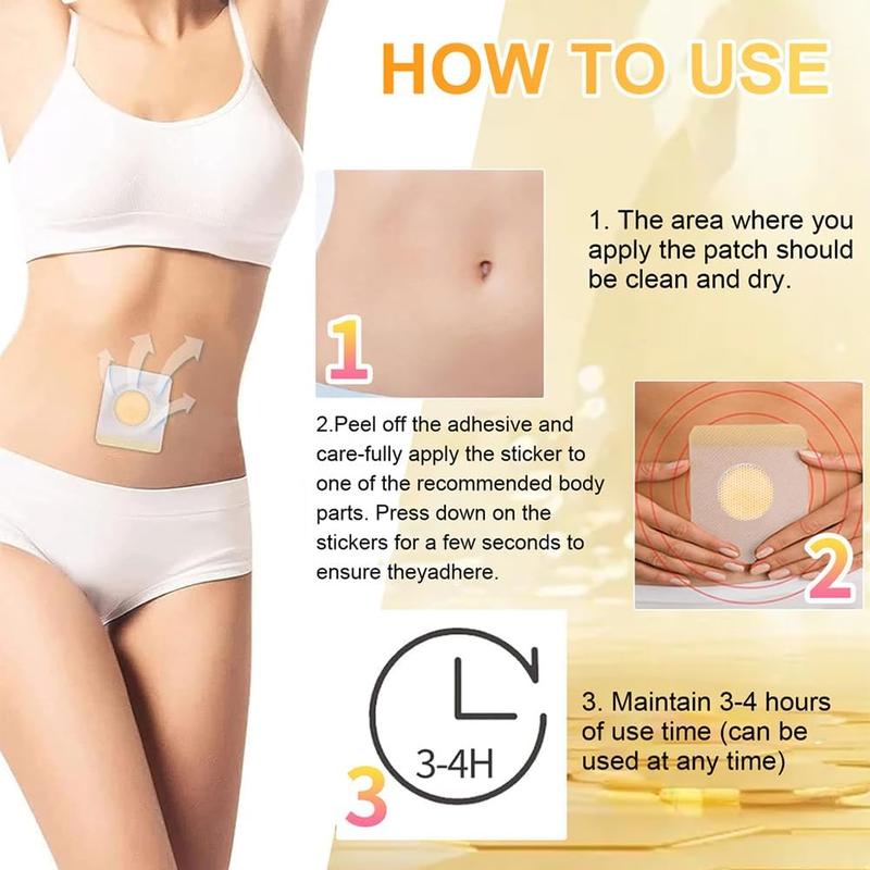 Bee Venom Belly Button Cleansing Patch, 10 20 30pcs Natural Extract Belly Button Cleansing Patch, Body Care Patch for Women and Men