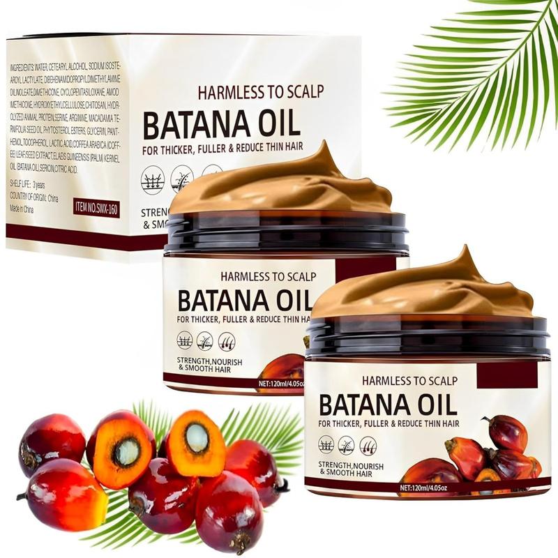 Organic Raw Batana Oil for Hair Growth - Unrefined Hair & Scalp Nourishment to Promote Strong, Healthy Hair | Natural Moisturizing Hair Care Oil | Hair Growth Oil for Enhanced Hair Care