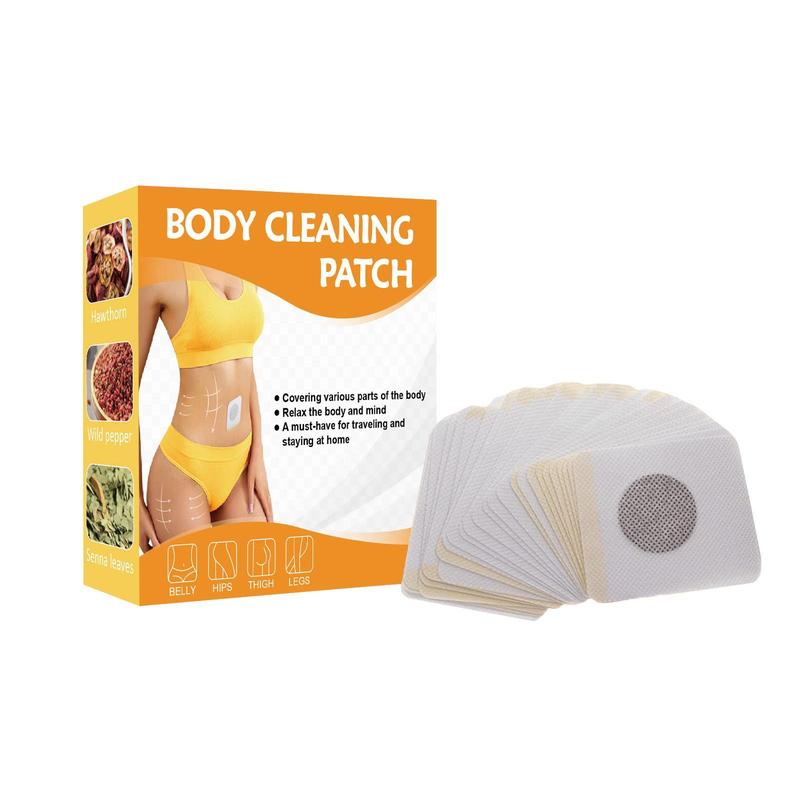 Body Cleaning Patch, 10 30pcs Natural Body Cleansing Patch, Breathable Waterproof Body Care Patch for Men & Women, Body Care Product for Home & Travel