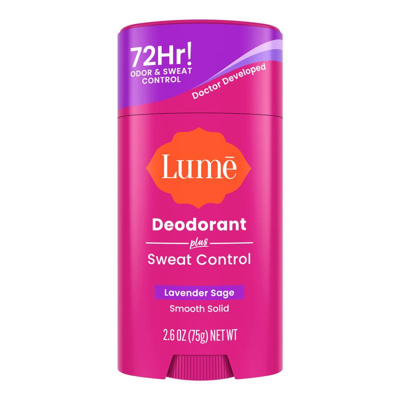 Lume Solid Stick Deodorant PLUS Sweat Control