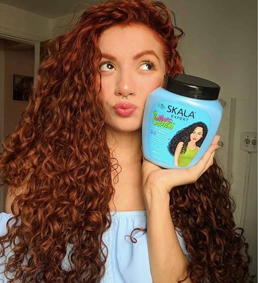 SKALA Mais Cachos 2-in-1 Conditioning Treatment & Anti-Frizz Shampoo for Curly Hair Conditioner Haircare