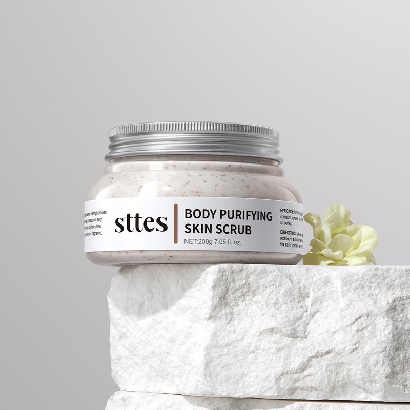 sttes Purifying Body Scrub - Gentle exfoliation for radiant, silky-smooth skin 200g