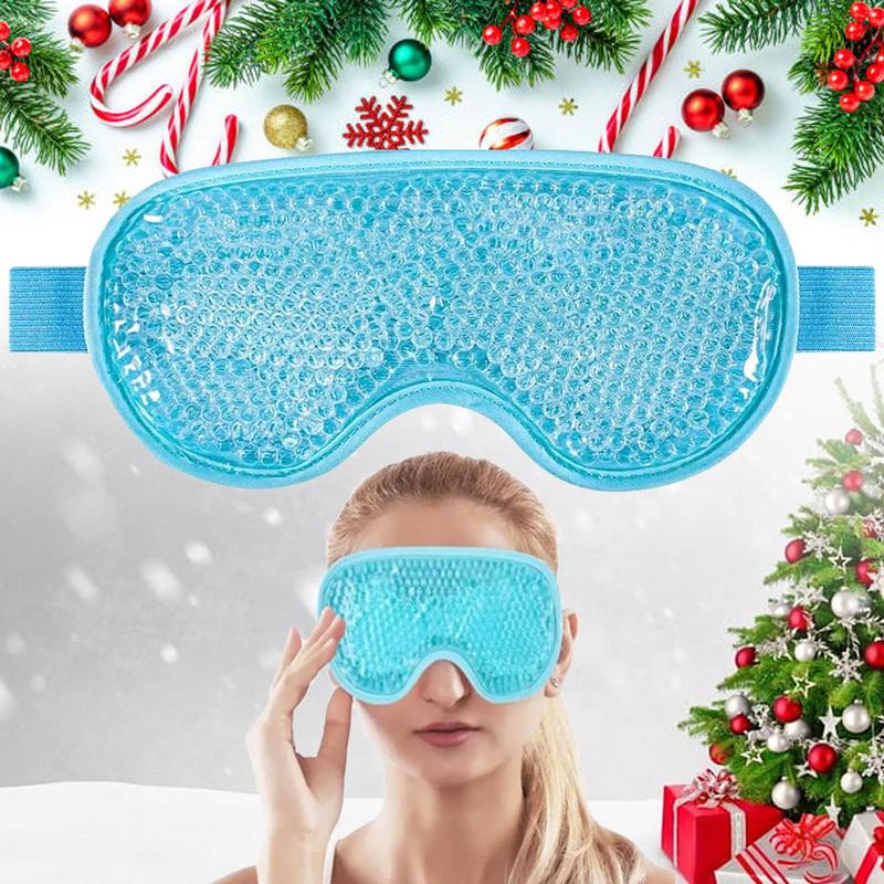 Gel Eye Mask for Hot & Cold, Reusable Ice Eye Mask, Eye Patch for Sleeping, Cooling Eye Cover