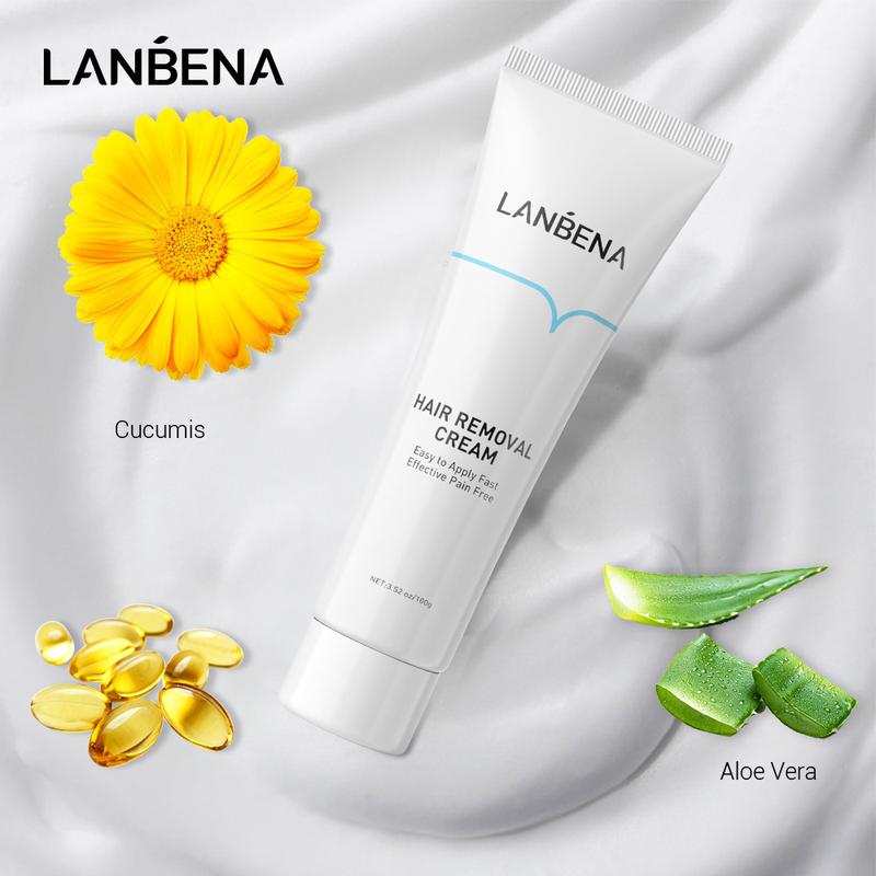 LANBENA-Hair Removal Cream Mild and Non-irritating Hair Removal 100g