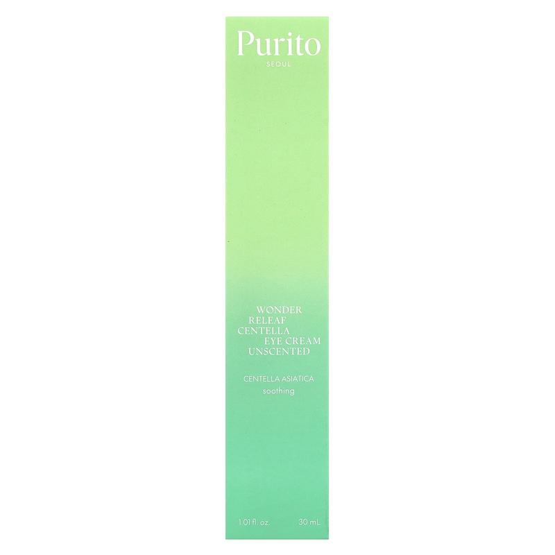 Purito Wonder Releaf Centella Eye Cream, Unscented, 1 fl oz (30 ml)