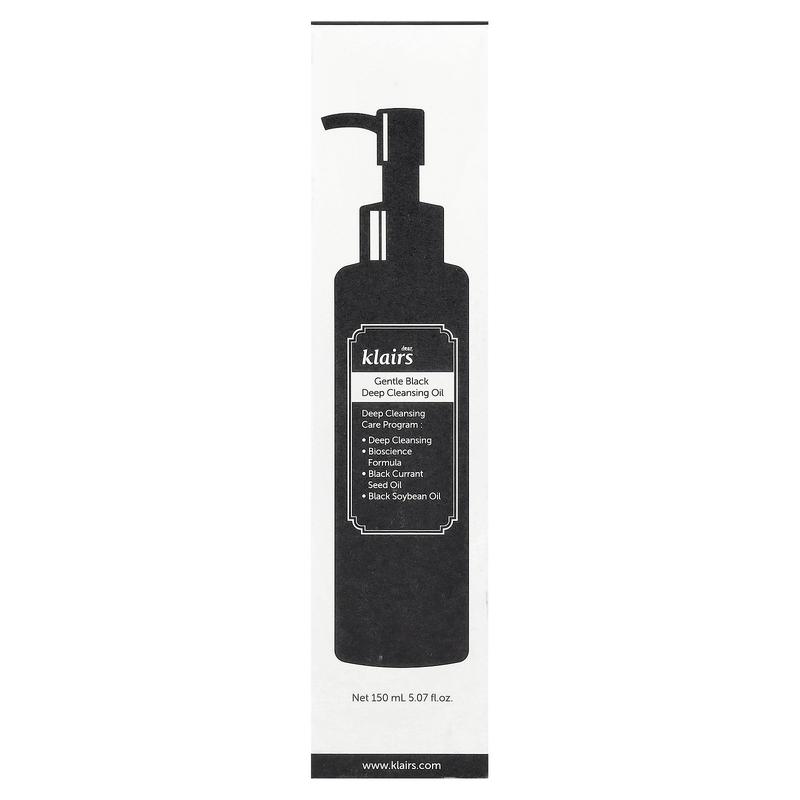 Dear, Klairs Gentle Black Deep Cleansing Oil, 5.07 fl oz (150 ml)