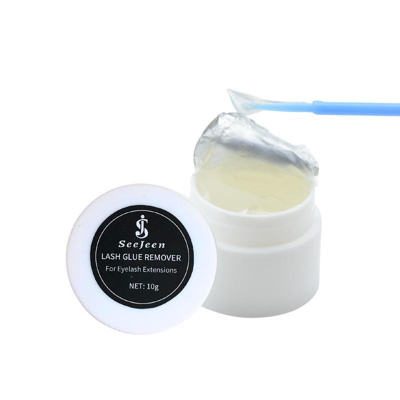 10g Jelly Eyelash Extension Remover for Lash, Salon Lash Artist Professional Use Only, 10g Jelly Clear Cream Remover