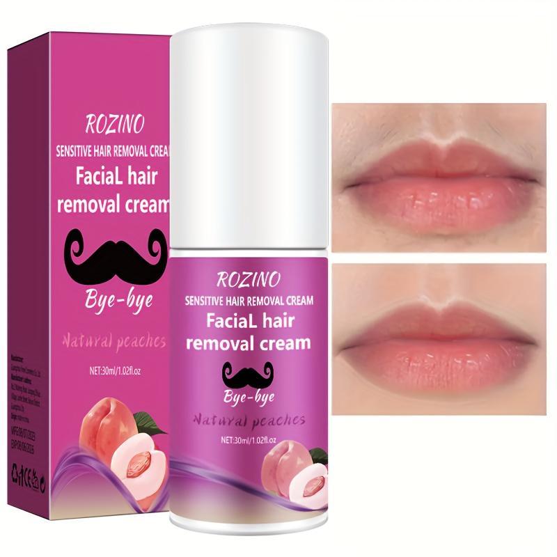 30ml Peach Hair Removal Cream, 1 Count Effective Painless and Flawless Hair Removal for Unnecessary Rough Body Hair, Suitable for Sensitive Skin Types