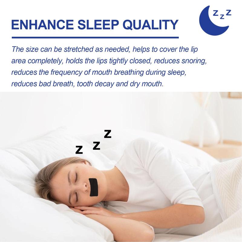 Sleep Mouth Tape, 30pcs set Anti Snoring Mouth Sticker, Sleep Sticker for Daily Use, Comfort Sleep Patch, Anti-snoring Mouth Tape for Mouth Breathing, Gift For Girlfriend, Christmas Gift