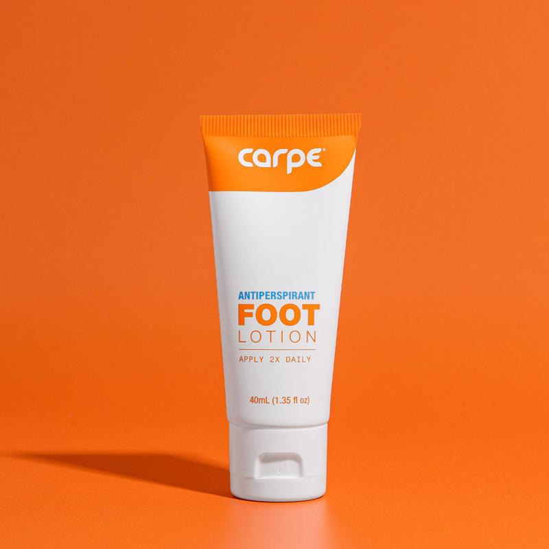 Carpe Antiperspirant Foot Lotion - Effective Formula with No Residue for Foot Odor Control