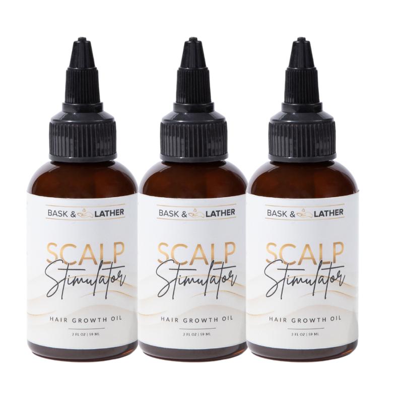 Scalp Stimulator- 3 Month Supply Haircare  Rosemary + Mint growth thin stimulate growth