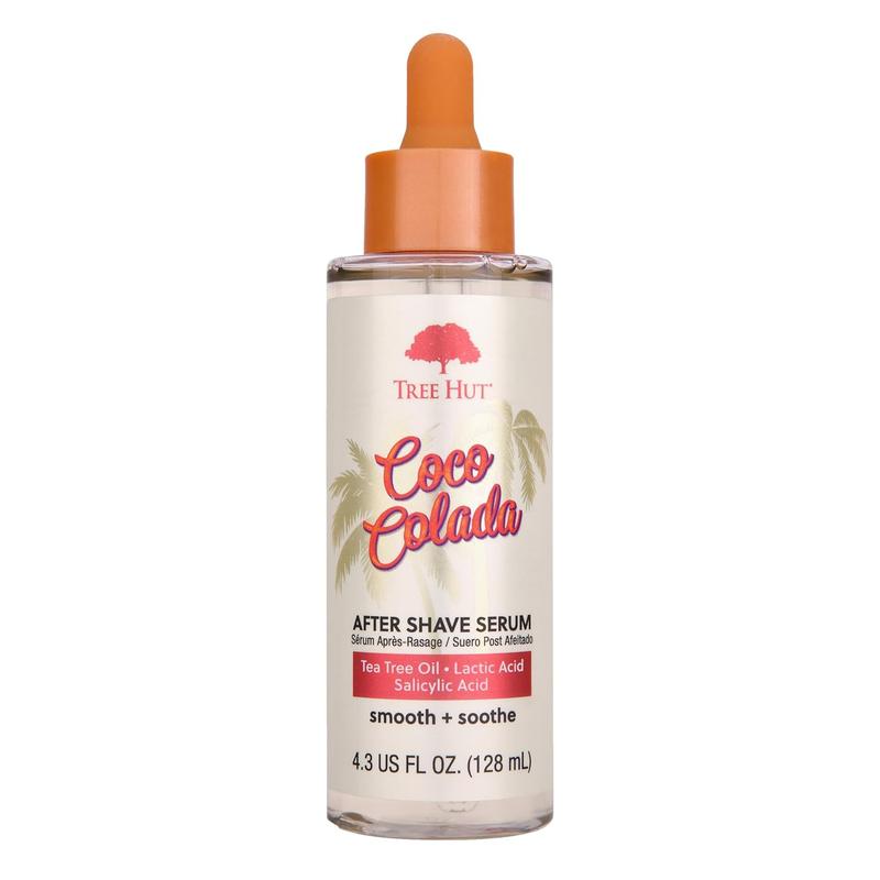 Tree Hut Coco Colada after Shave Serum | Helps Keep Skin Smooth & Soothed after Shaving | Alcohol-Free | 4.3 Fl Oz. Tree Hut