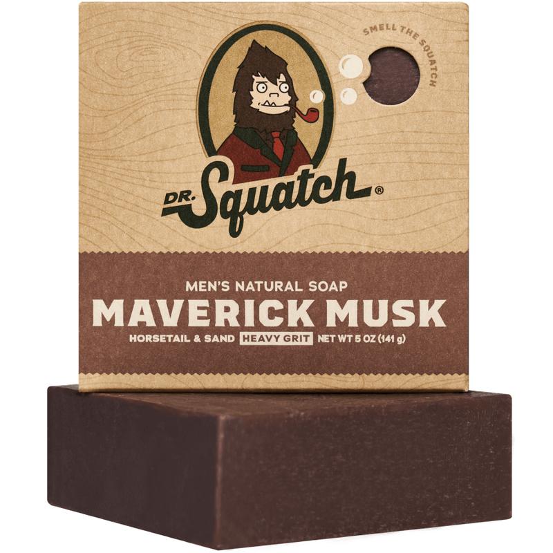 Dr. Squatch - Maverick Musk Bar Soap - Body Care for Men