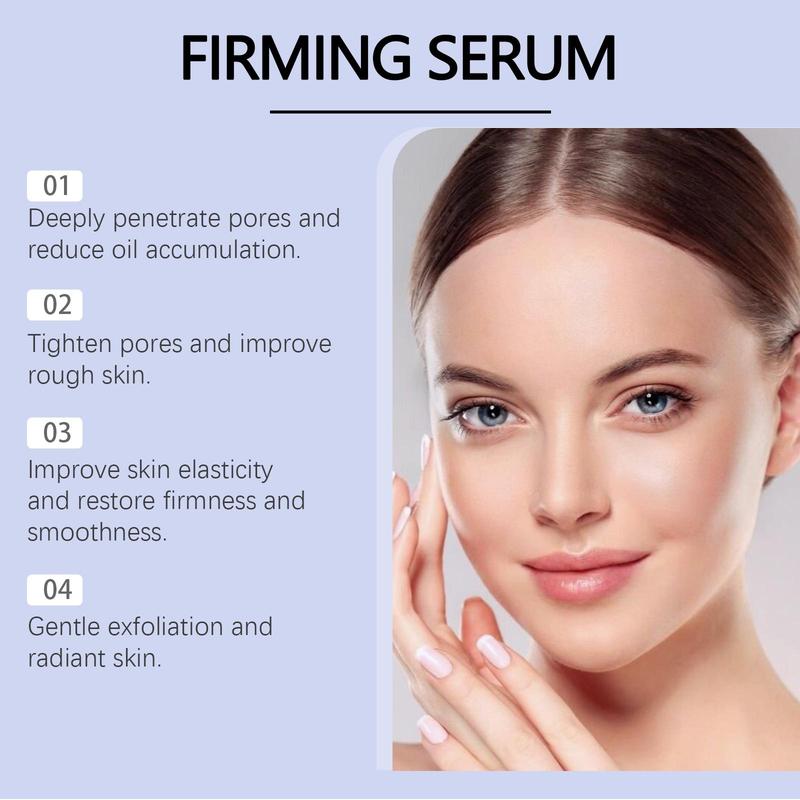 Hydrating Firming Serum, Moisturizing Facial Skin Firming Serum, Daily Skincare Essence, Face Lotion for Women & Men