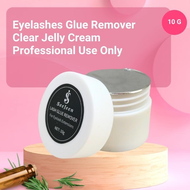 10g Jelly Eyelash Extension Remover for Lash, Salon Lash Artist Professional Use Only, 10g Jelly Clear Cream Remover