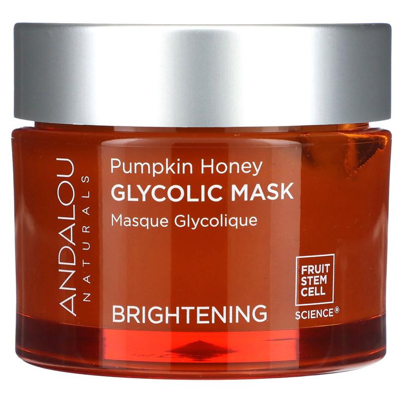 Andalou Naturals Glycolic Beauty Mask, Pumpkin Honey, 1.7 oz (50 g)