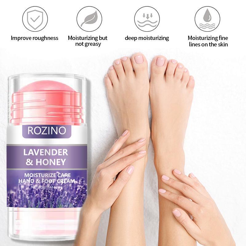 Moisturizing Hand & Foot Cream, Natural Herbal Extract Hand & Foot Skin Care Lotion, Hydrating Nourishing Skin Care Product for Dry Cracked Hands & Feet