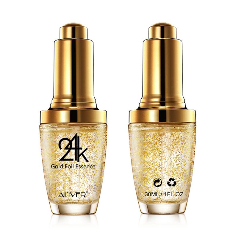 Aliver 24K Face Serum  For many Skin Types-30ml(1pack 2pack）