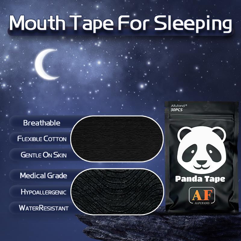 30 Pack Anti Snoring Mouth Tape - Hypoallergenic and Skin-Friendly - Gentle Comfort Skincare for Restful Sleep - Black Friday Christmas