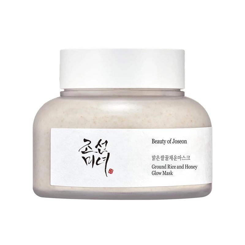 Beauty of Joseon Ground Rice and Honey Glow Mask (150ml) Korean Wash-Off Mask for Deep Hydration and Skin Texture Improvement, Skincare Skin Repair