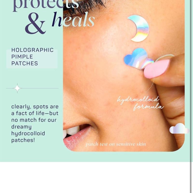 SpaLife Dream Skin Pimple Patches - Hydrocolloid Formula - All Skin Types - 33 Cloud and Moon Patches - Absorbs Impurities, Dirt and Oil - Non-drying Skincare Skin Repair - Promotes Healing and Moisture Acne Gel Redness facewash luxe lipoil cute