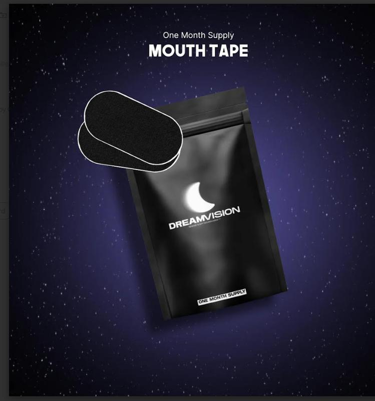 Mouth Tape (30 Pack) for Optimal Comfort and Nasal Breathing