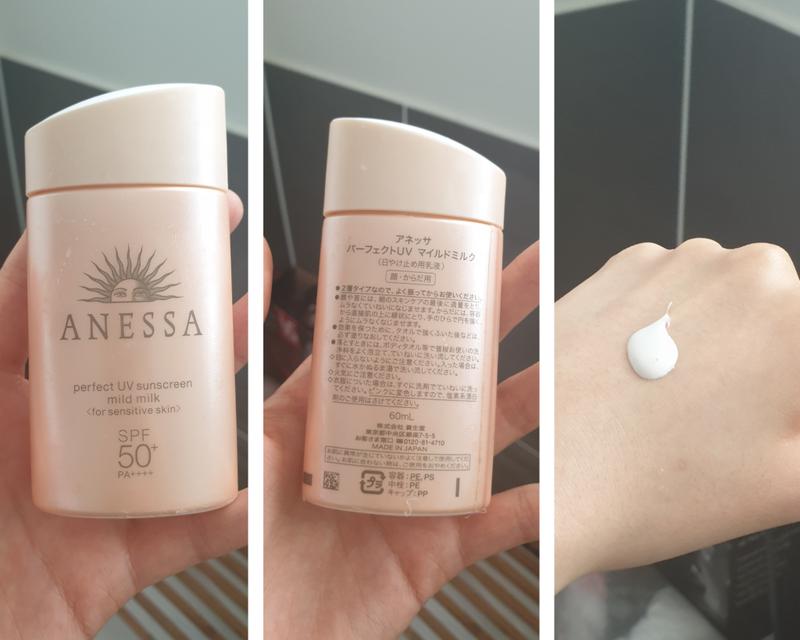 ANESSA Perfect UV Sunscreen Mild Milk N SPF50+ PA++++ 60ml new 2024 version