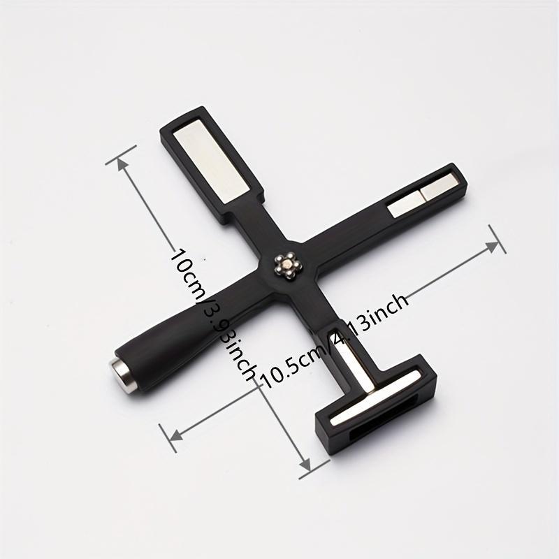 Cross-shaped Nail Art Tool, Multi-functional Cat Eye Nail Polish Glue Iron Stone Nail Art Tool, Manicure & Pedicure Tool