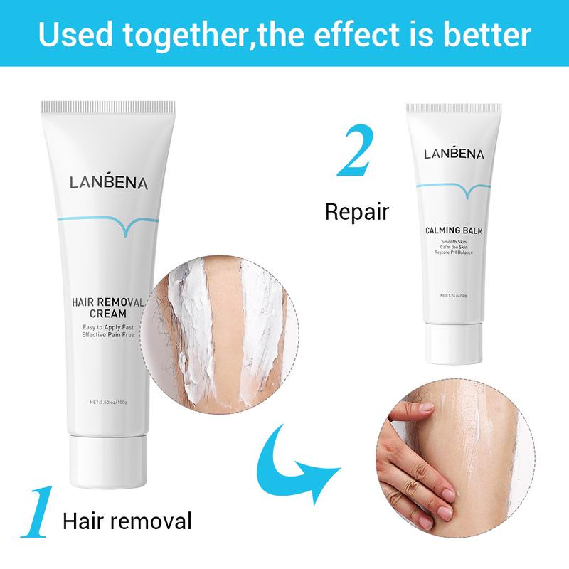 LANBENA-Hair Removal Cream Mild and Non-irritating Hair Removal 100g