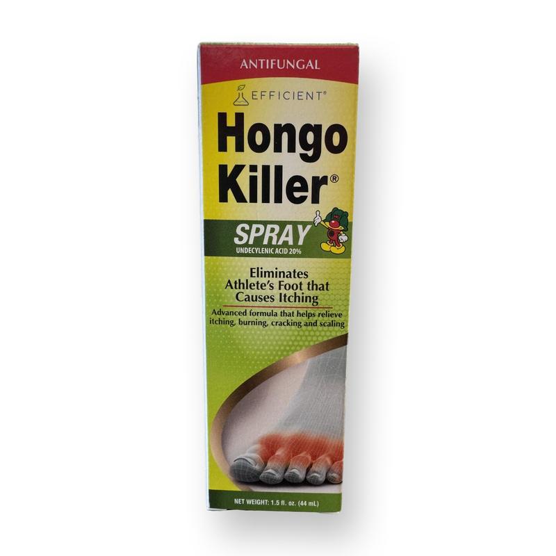 Hongo Killer Spray Eliminates Athlete's Foot that Causes Itching 1.5 fl Oz (44ml)