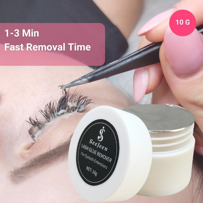 10g Jelly Eyelash Extension Remover for Lash, Salon Lash Artist Professional Use Only, 10g Jelly Clear Cream Remover