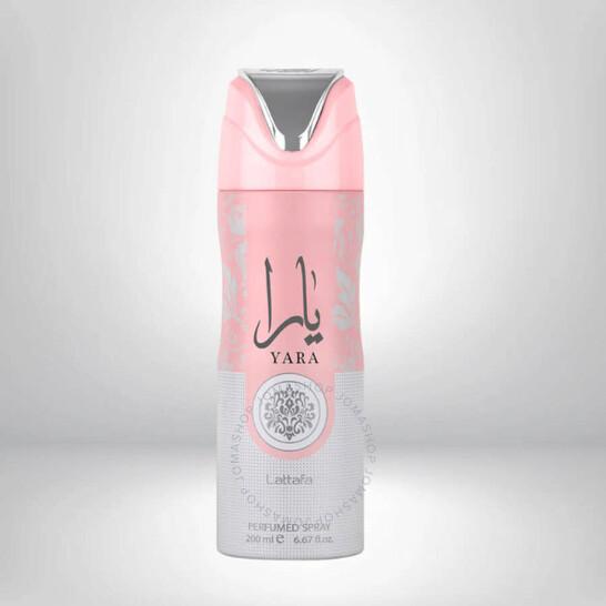 Yara Perfumed Body Spray Deodorant by Lattafa 200ml Bottle Body Care Floral