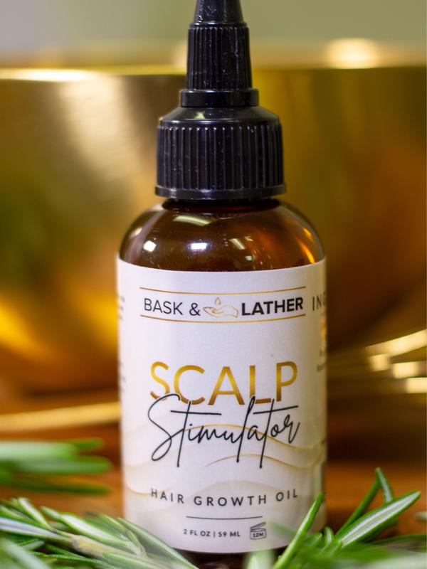 Scalp Stimulator- 3 Month Supply Haircare  Rosemary + Mint growth thin stimulate growth