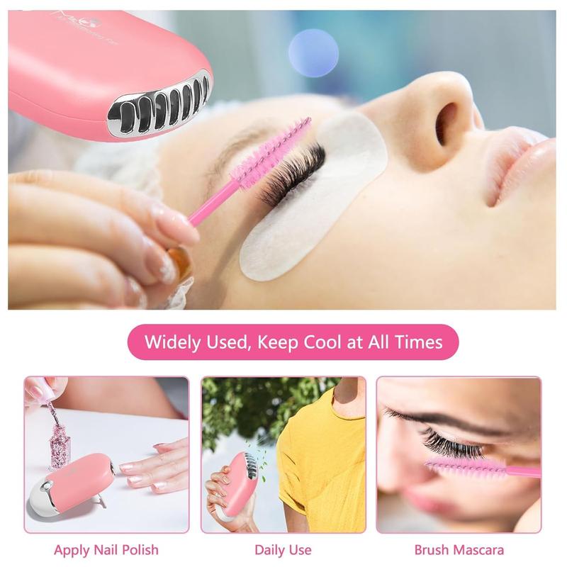 Lash Shampoo for Lash Extensions - 60ML Lash Extension Cleanser with Lash Fan Cleaning Brush Rinse Bottle and 50Pcs Mascara Brush, Rich Foam Lash Extension Wash(Pink)