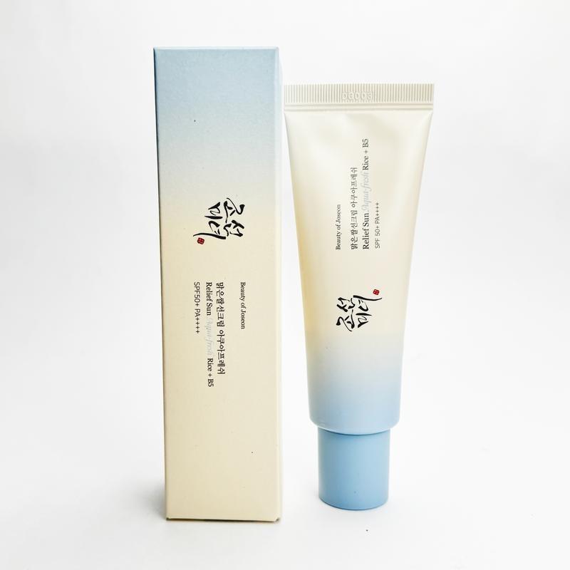 Beauty of Joseon Relief Sun Aqua-Fresh Rice + B5 Facial Sunscreen (SPF50+ PA++++) - Hydrating & Calming UV Defense Lightweight Moisture