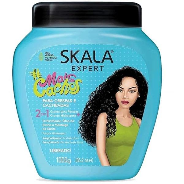 SKALA Mais Cachos 2-in-1 Conditioning Treatment & Anti-Frizz Shampoo for Curly Hair Conditioner Haircare