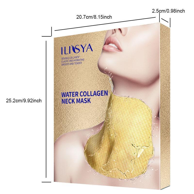 Collagen Neck Mask, 1 Box Moisturizing & Tightening Neck Mask, Firming and Smoothing Neck Mask, Deep Care Neck Products for Women