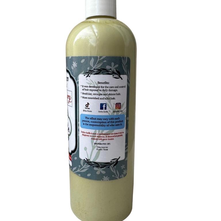 Shampoo. Rosemary.  doña guille Rosemary Haircare hairloss alopecia