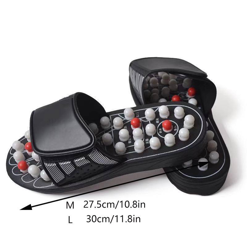 Reflexology Foot Massager, 1 Pair Foot Massage Slippers, Foot Massage Tool for Men & Women, Manual Massage Tools for Home & Travel