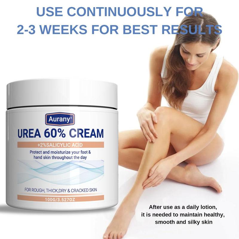 60% Urea Cream for Feet, Moisturizing & Hydrating Foot Care Cream, Foot Skin Care Product for Dry Cracked Skin, Callus Remover for Feet, Christmas Gift